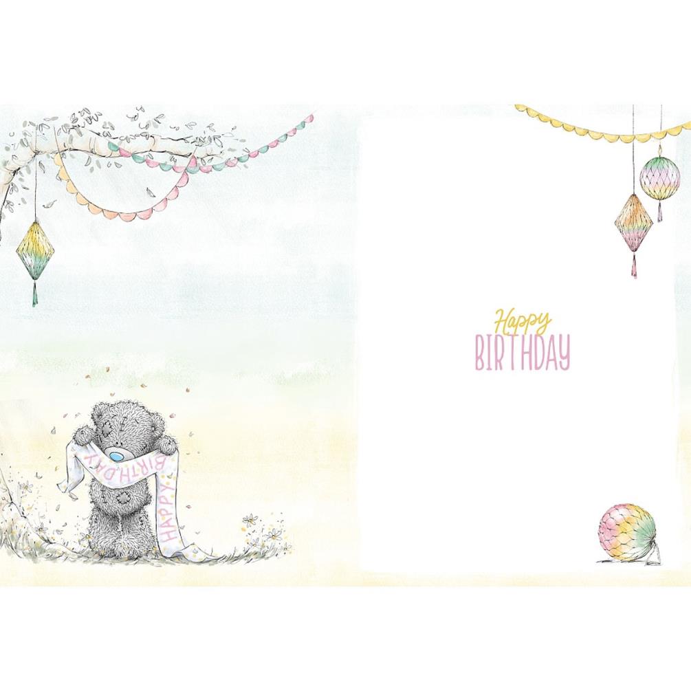Time to Party Me to You Bear Birthday Card Extra Image 1